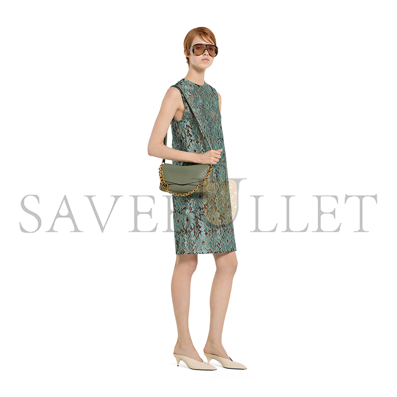 GUCCI MEDIUM SHOULDER BAG WITH CHAIN 857622 (28*16*7cm)